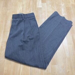 Brooks Brothers Men Pants Gray Wool Luxury Designer Madison 33/30 *33/29 Actual